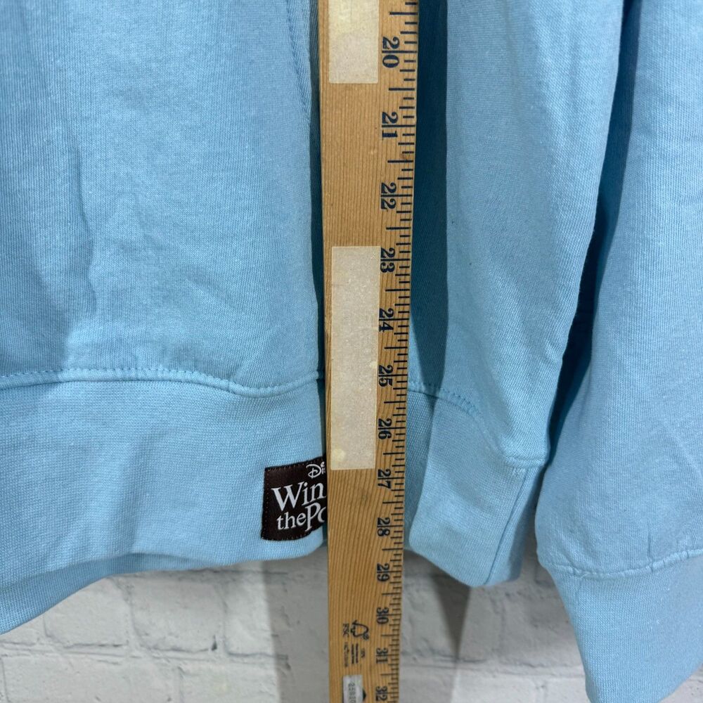 Winnie The Pooh Hoodie Women XL Blue Disney Collectible Run Outdoor Berry Sweet - Picture 7 of 11